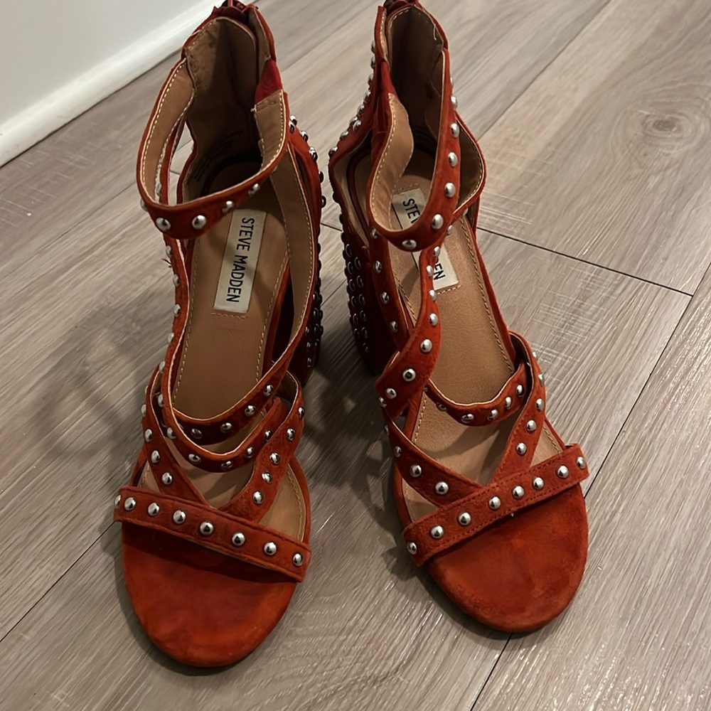 Steve Madden Studded Heels Size 7.5